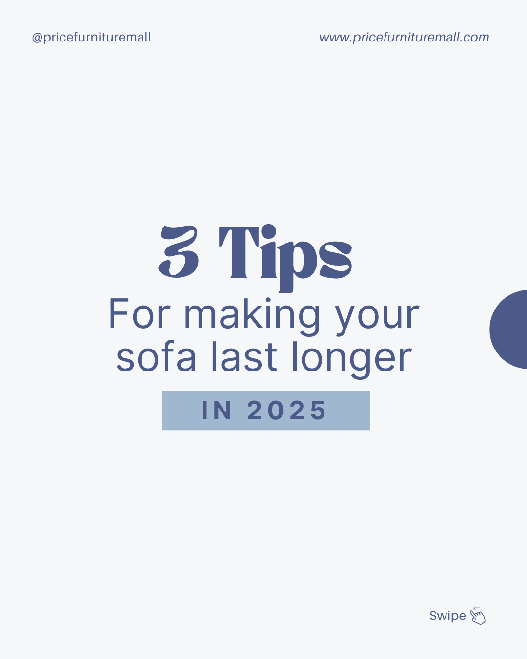 Instagram post of a stylish living room setup